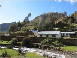 The "Val Pitkethly" school in Quishuar, Peru